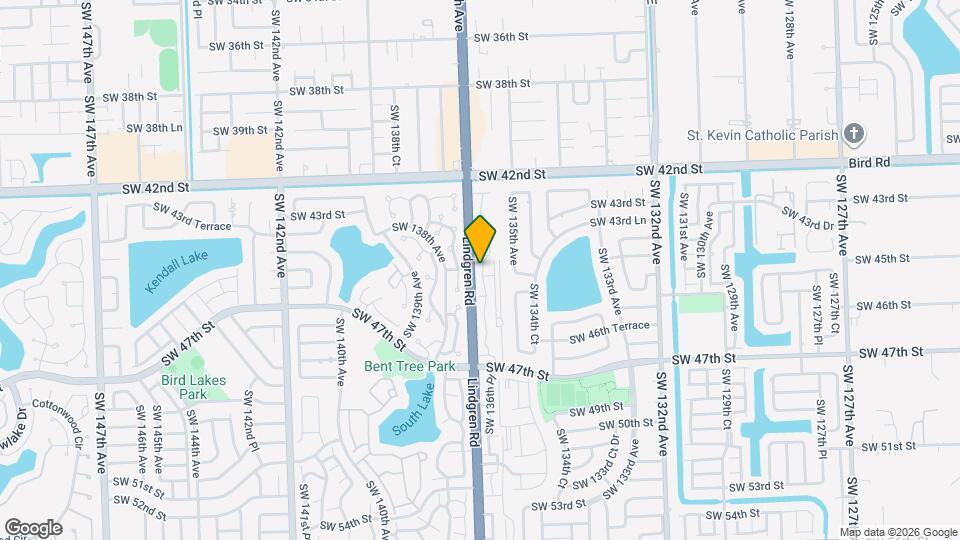 4456 SW 136th Pl Map and Location Details