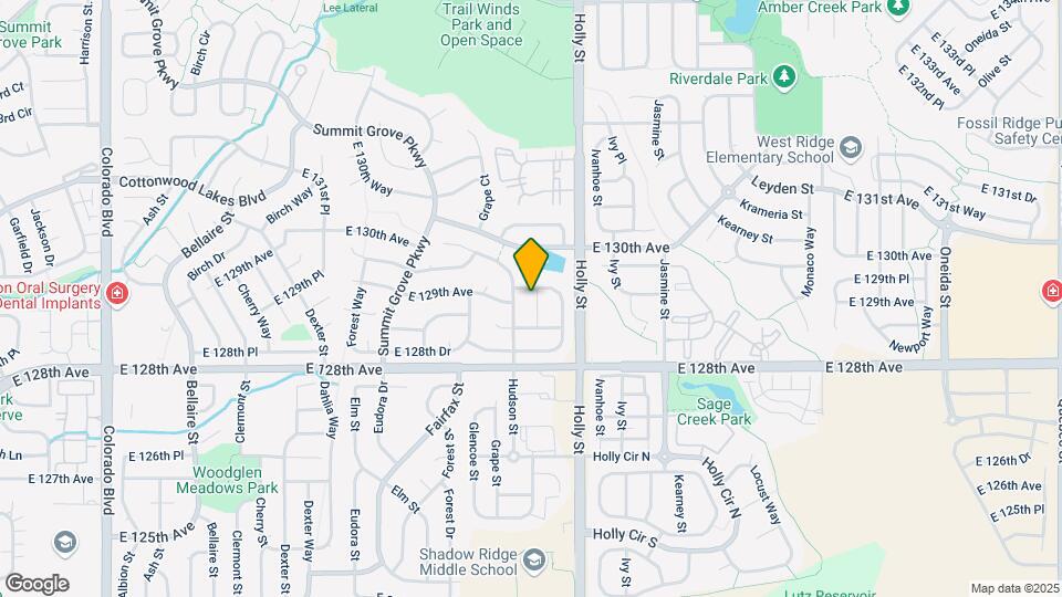 12913 Hudson Ct Map and Location Details
