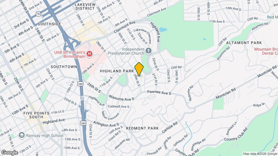 1227 29th St S Map and Location Details