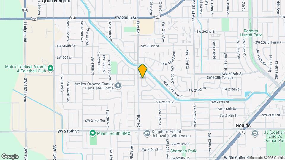 20823 SW 126th Ct Map and Location Details