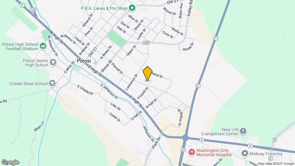 Brentwood Elderly Apartments Map and Location Details