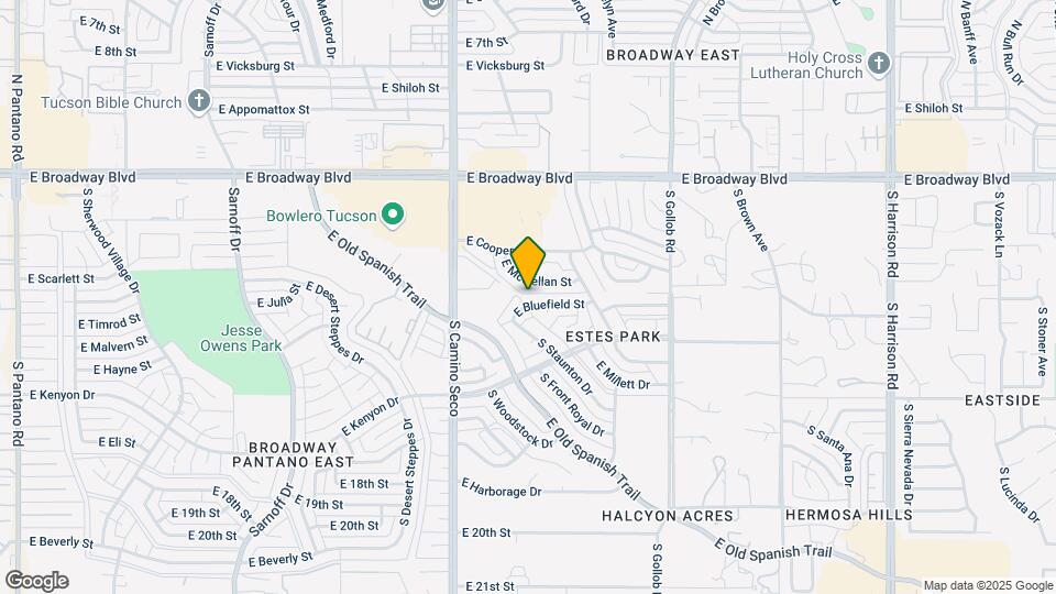 8835 E Bluefield St Map and Location Details