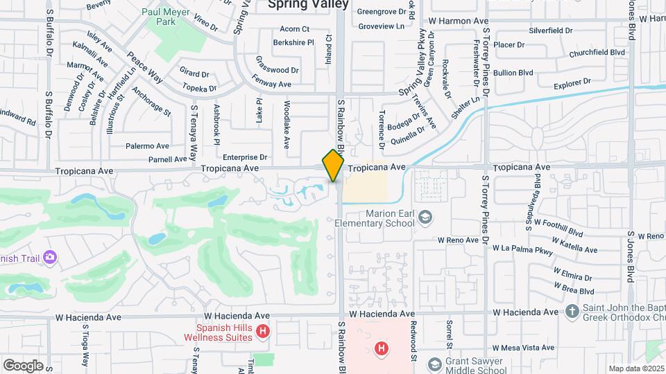 6944 Emerald Springs Ln Map and Location Details