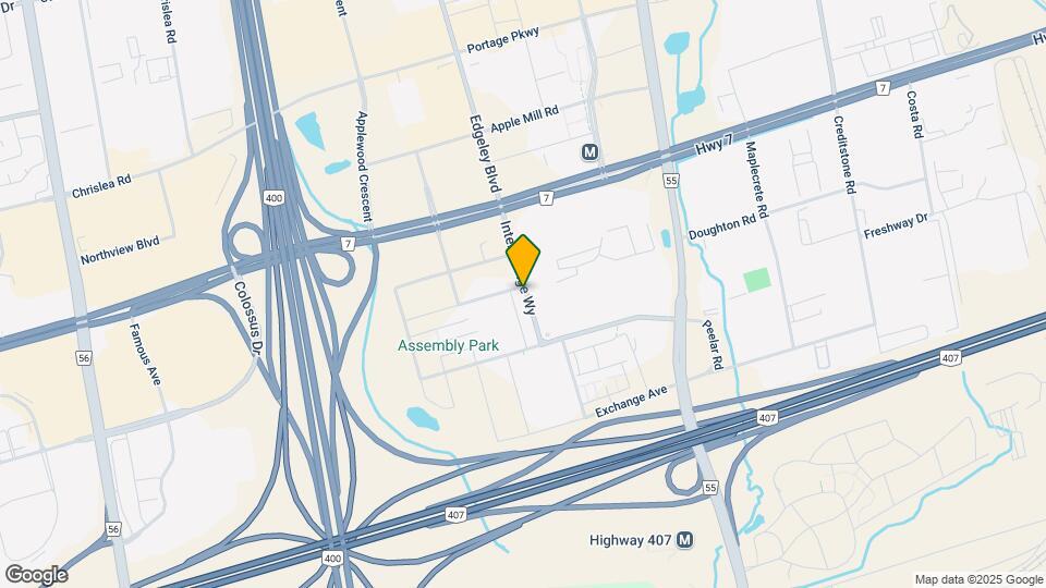 28 Interchange Way Map and Location Details