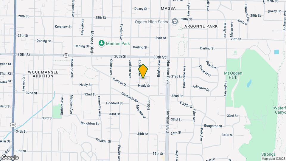 3144 Eccles Ave Map and Location Details