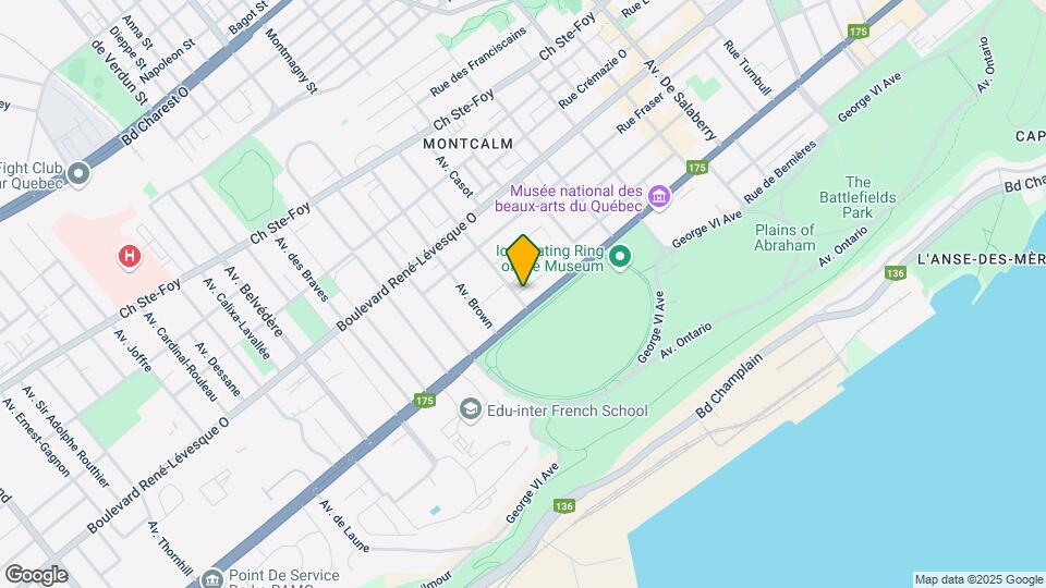 1195 Moncton Av Map and Location Details