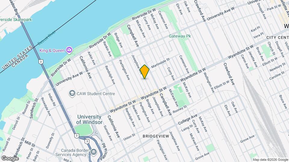 475 Josephine Ave Mapa y Detalles de la Ubicación