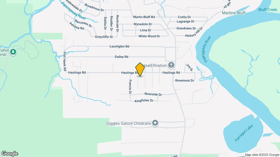 7310 Pineview Dr Map and Location Details