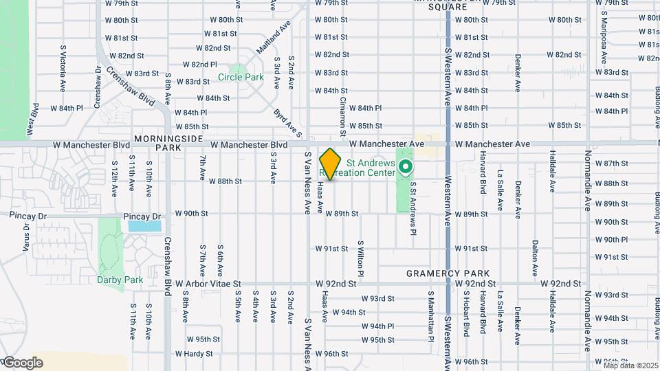 8807 Cimarron St Map and Location Details