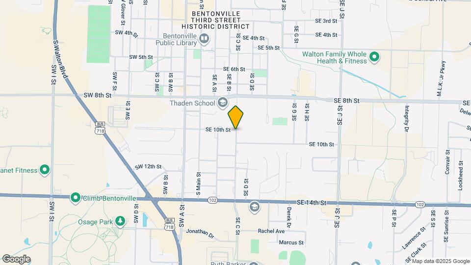 904 SE H St Map and Location Details