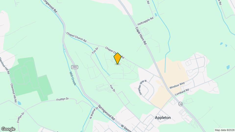 321 Avon Dr Mapa y Detalles de la Ubicación