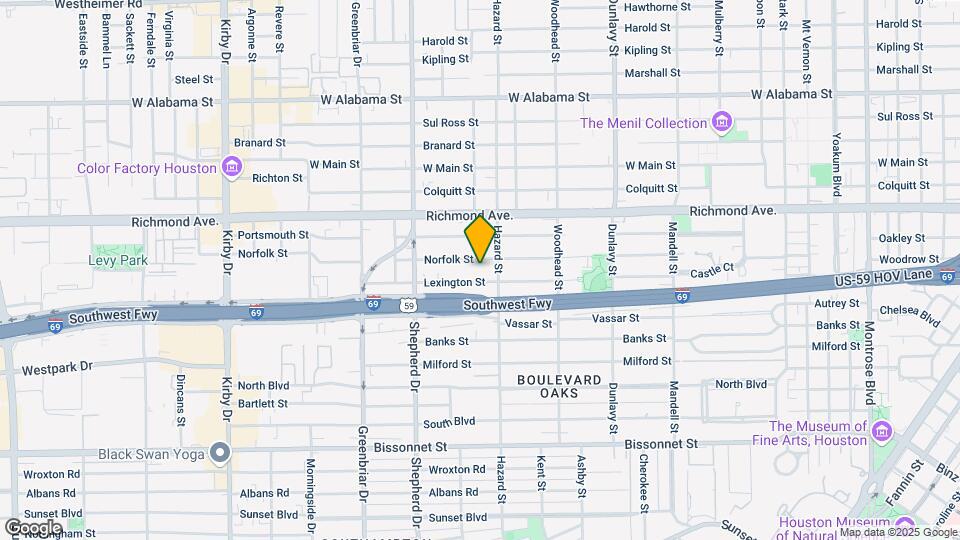 1921 Norfolk St Map and Location Details