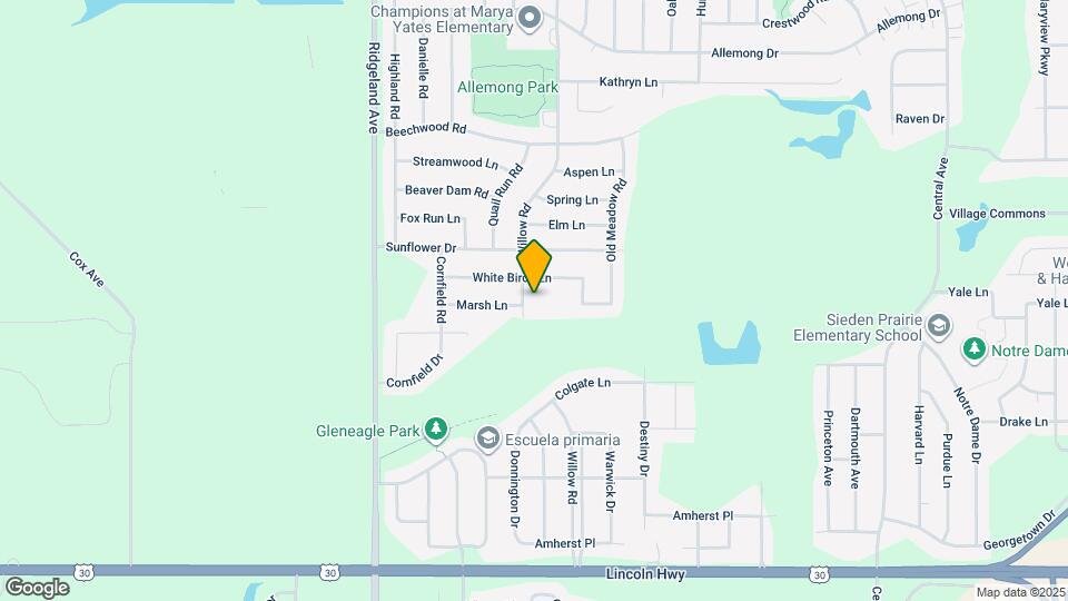 753 Willow Rd Map and Location Details