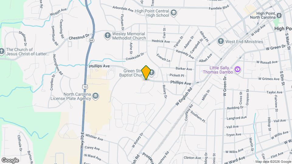 1116 Raleigh Ct Map and Location Details