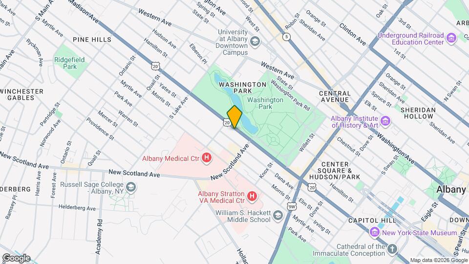 594 Madison Ave Map and Location Details