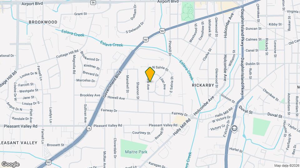 713 Iris Ave Map and Location Details