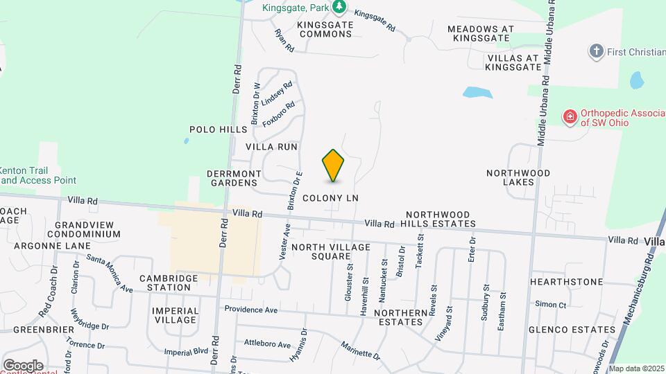 3058 Colony Ln Map and Location Details