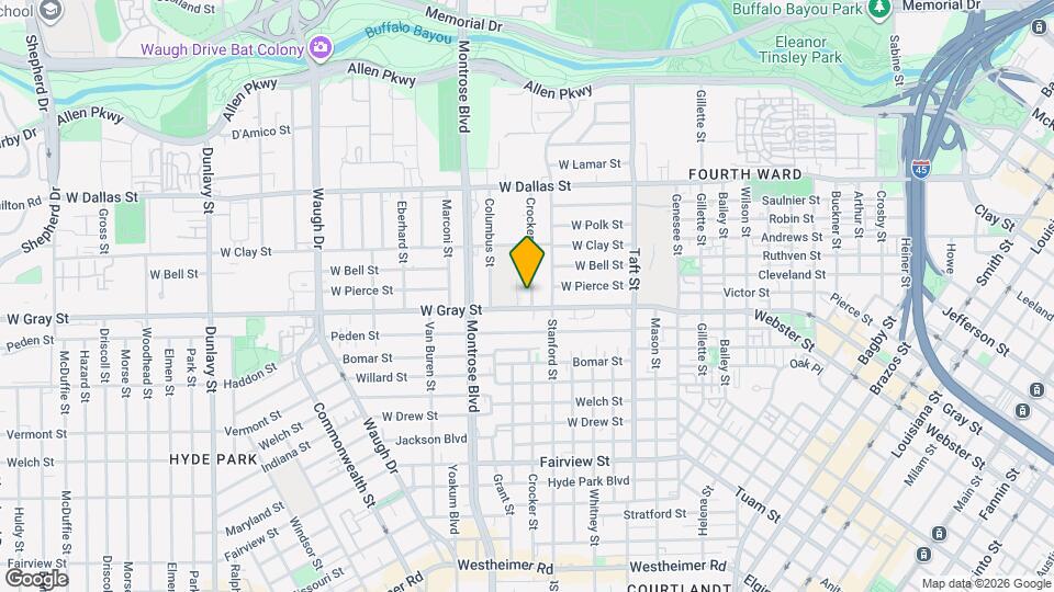 1508 Crocker St Map and Location Details