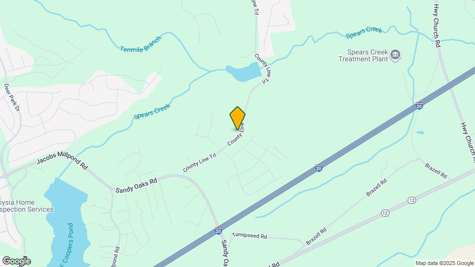 2109 County Line Trl Map and Location Details