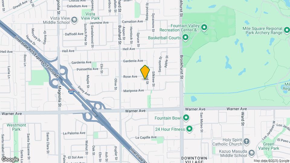 16769 Redwood St Map and Location Details