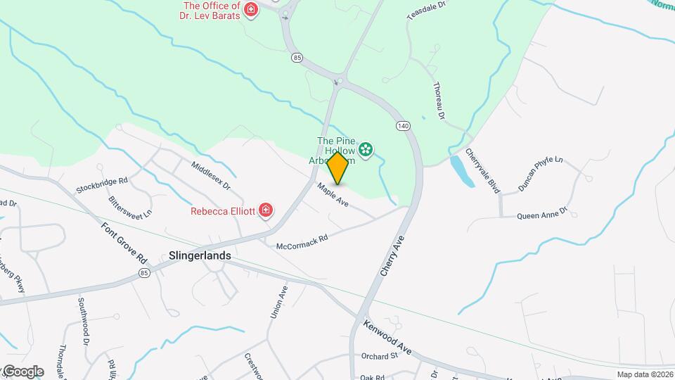 16 Maple Ave Map and Location Details