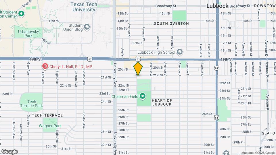 2323 21st St Map and Location Details