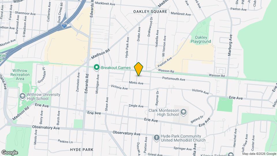 3642 Columbus Ave, Unit 3642 Mapa y Detalles de la Ubicación