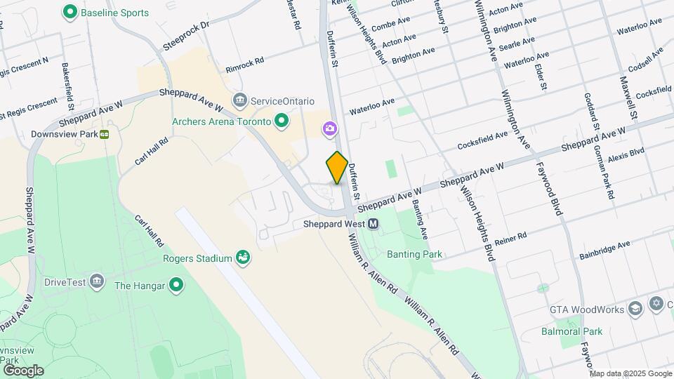 1 De Boers Dr Map and Location Details