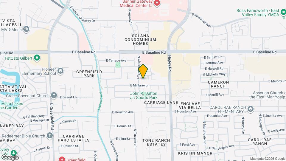 3033 E Santa Rosa Dr Map and Location Details