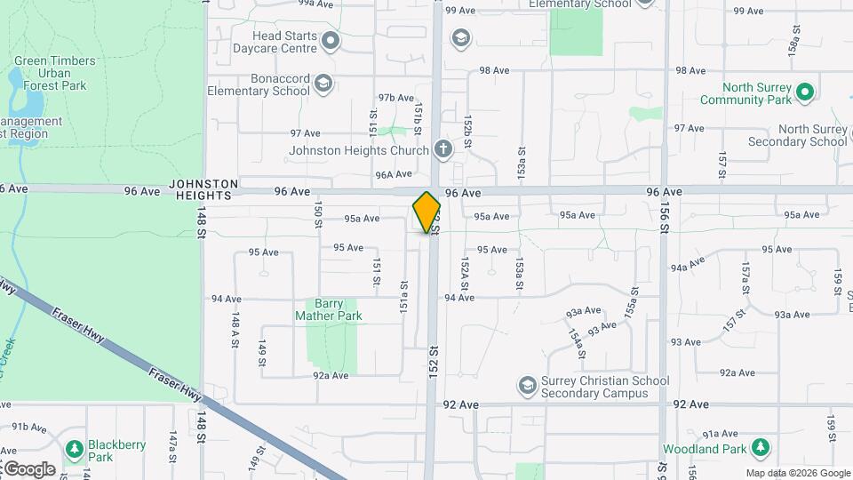 9509 152 St Map and Location Details