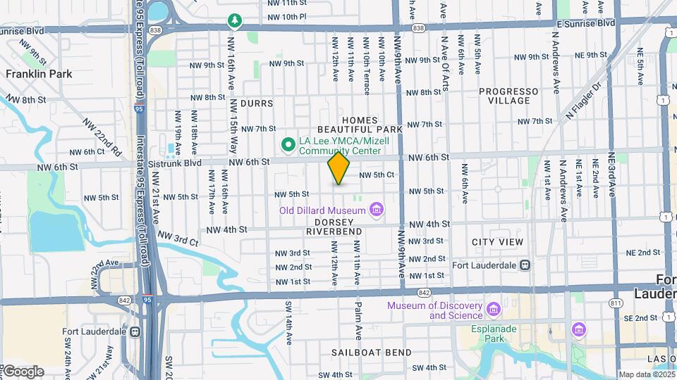 1135 NW 5th St Map and Location Details