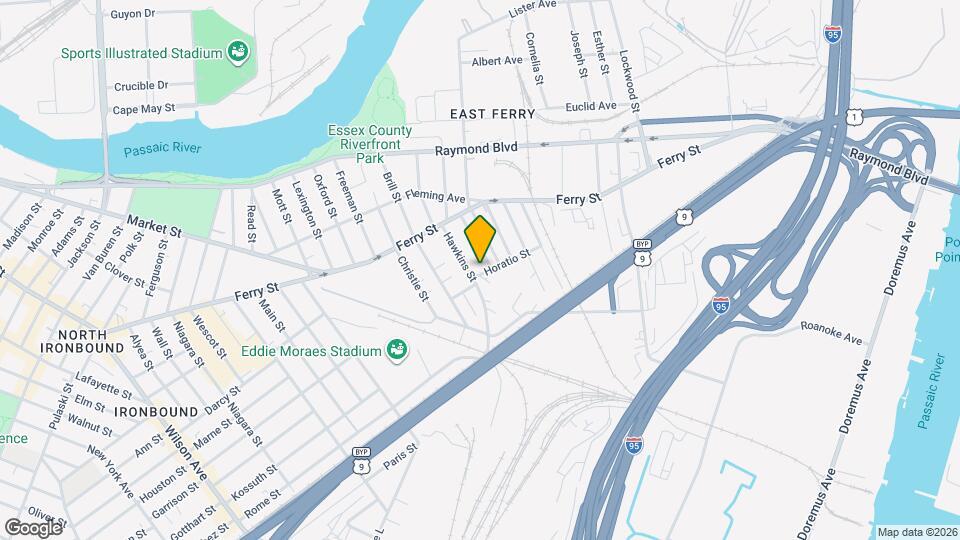 8 Horatio St, Unit 1 Map and Location Details