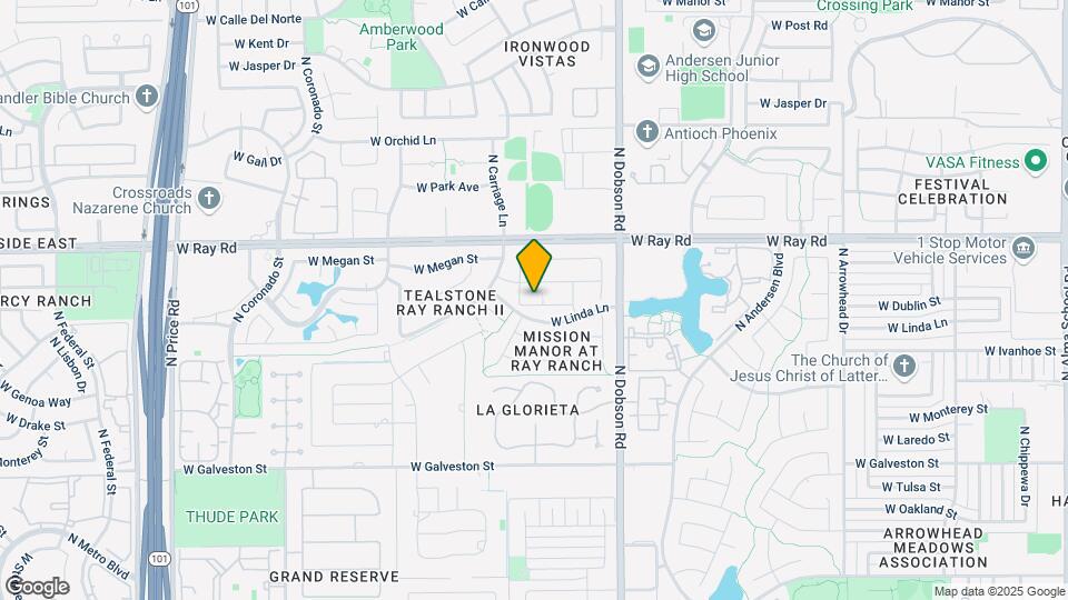 2162 W Dublin Ln Map and Location Details