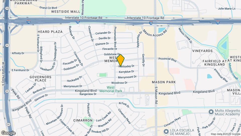 22223 Hockaday Dr Map and Location Details