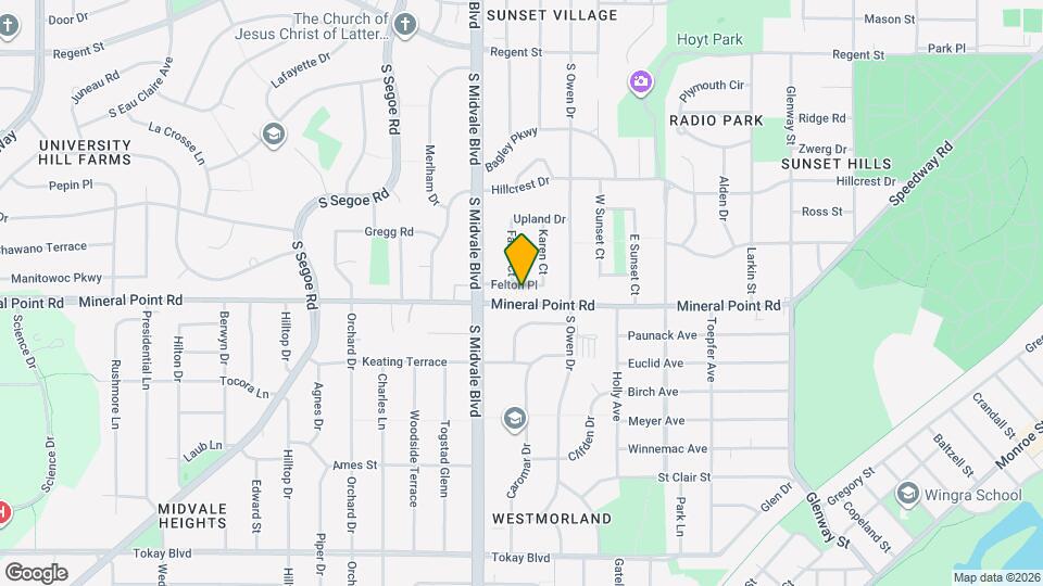 4329 Felton Pl Map and Location Details