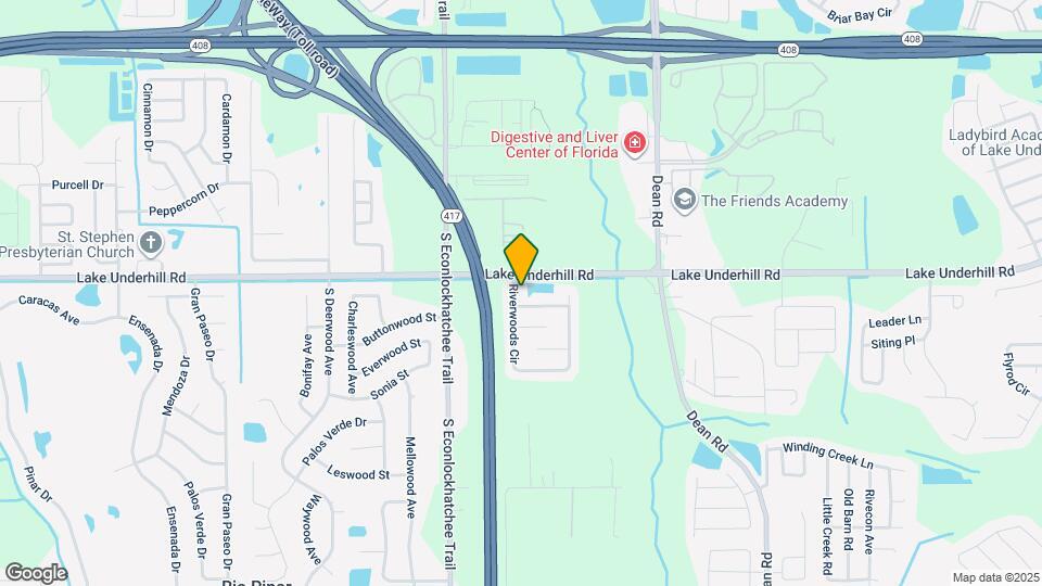 409 Riverwoods Cir Map and Location Details