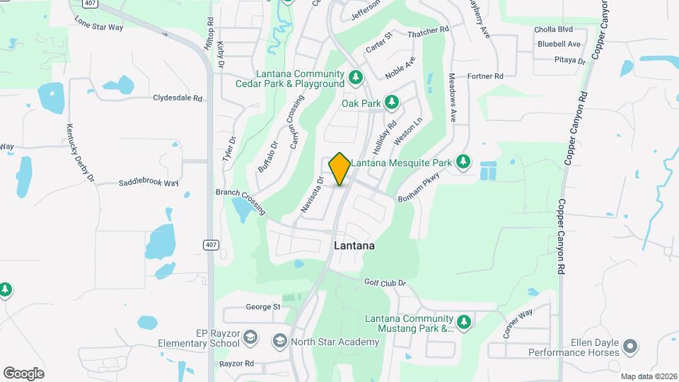 8394 Fullerton St Map and Location Details