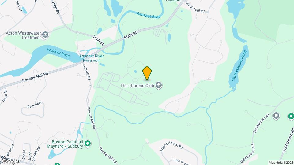 Alta Thoreau Mapa y Detalles de la Ubicación