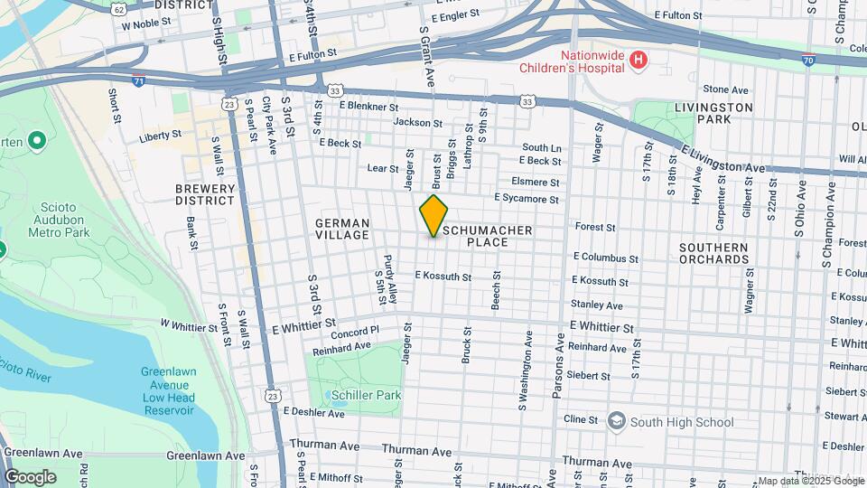 310-314 E Columbus St-Unit -312 E Columbus St Map and Location Details