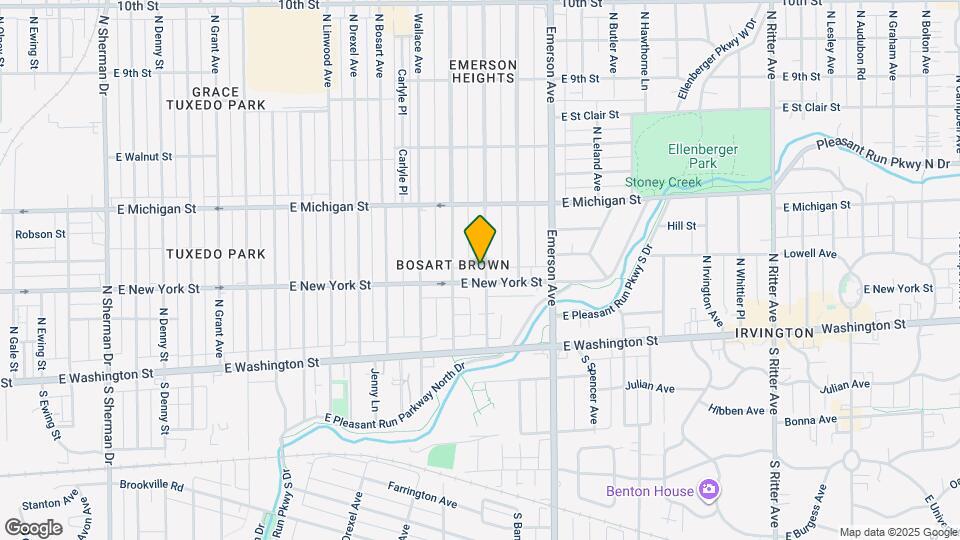 310 N Riley Ave Map and Location Details