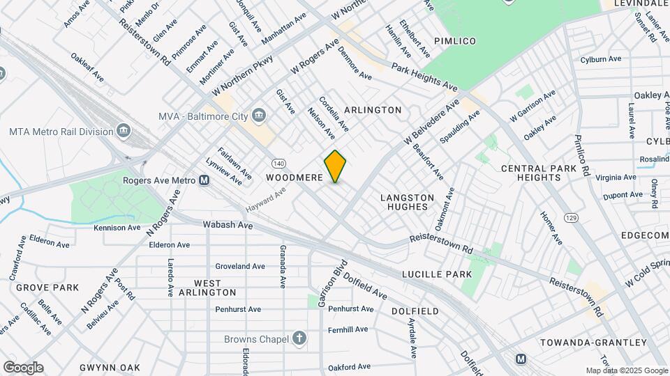 5223-5225 Linden Heights Ave Mapa y Detalles de la Ubicación