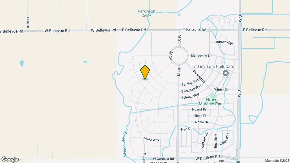 4624 Athena Dr Map and Location Details