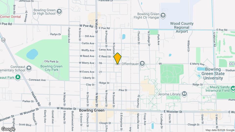 316 E Merry Ave Map and Location Details