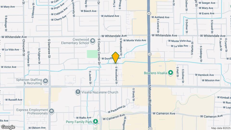 3225-2609 S Woodland St Map and Location Details