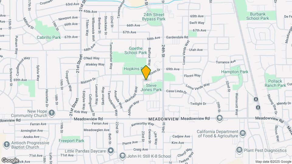 7513 Addison Way Map and Location Details