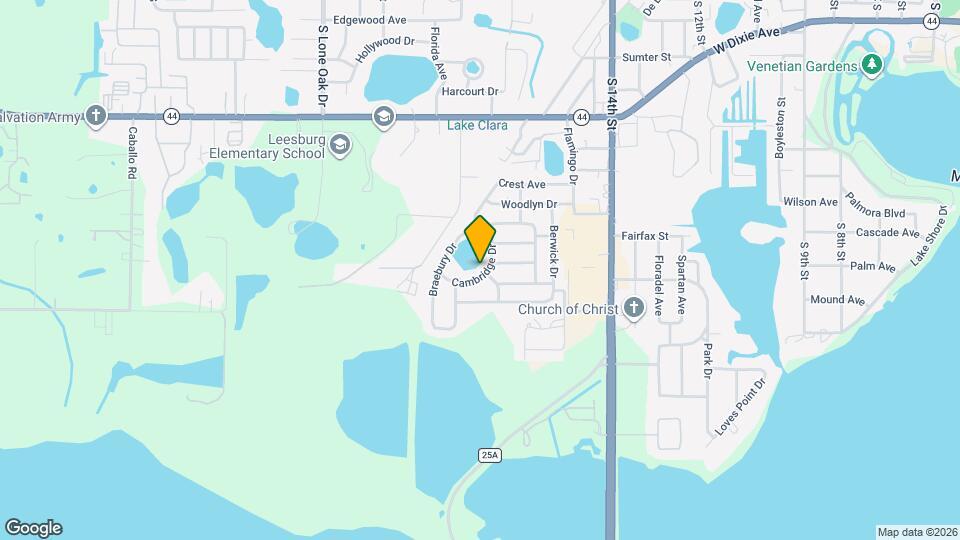 1317 Cambridge Dr Map and Location Details