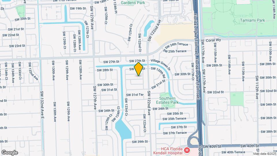 12255 SW 29th Terrace Map and Location Details