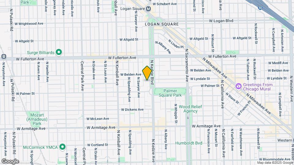 Grand Kedzie Lodge Map and Location Details