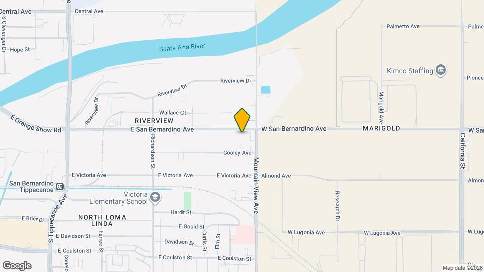 1965 E San Bernardino Ave Map and Location Details