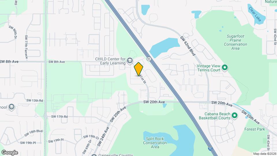 6124 SW 10th Pl Map and Location Details